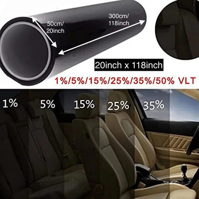 Μίνγκτου NX50 VLT50% Μαύρο Υπερδιαφανές Ηλιακό Έλεγχο Νανό Κεραμικό Αυτοκινητοκίνητο Θέρμανση UV Μπλοκ Επαγγελματικό Φανταστικό Φιλί
