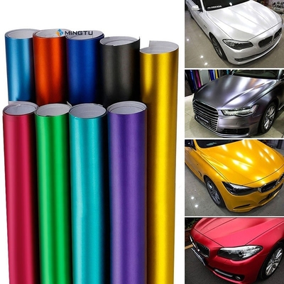 Mingtu OEM ODM 1.52X18m Roll Emerald Green Car Wrap Βινύλιο ταινία Φαν Κλαμπ Στυλ σχεδιασμού