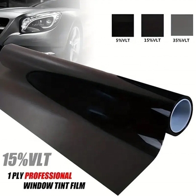 99% IR Window Tint PET Film 152cmx300cm VLT15% UV Proof Position παράθυρο για γυαλί σπιτιού