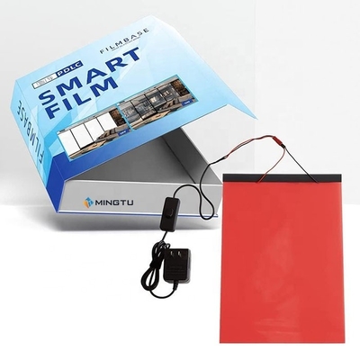 Πρότυπο πλάτος ≤14cm/14-18cm Mingtu Smart Film Switchable Control Window Privacy PDLC Film
