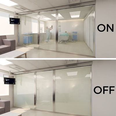 Πρότυπο πλάτος ≤14cm/14-18cm Mingtu Smart Film Switchable Control Window Privacy PDLC Film