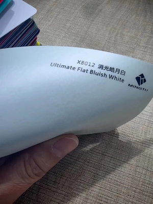 Πολυχρωματική εκτύπωση αυτοκινήτου Mingtu Custom Vinyl Wrap για διαφήμιση