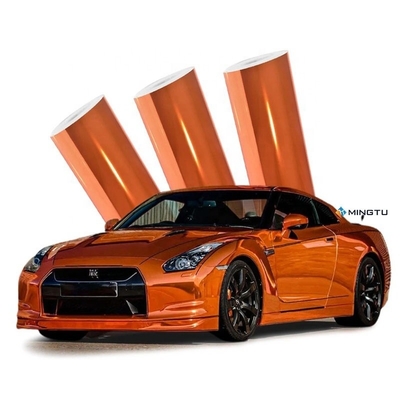 Τοποθεσία σώματος Mingtu Ultra Gloss Purple Vinyl Car Wrap με τεχνολογία Nano Air Release