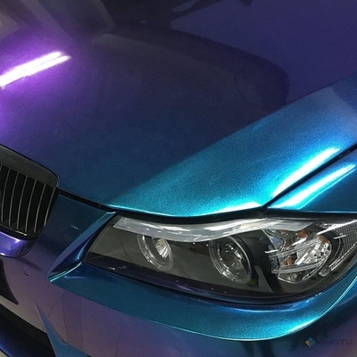 Mingtu Purple Blue Matte Chameleon Adhesive Decal Sticker Film για τη θέση του σώματος