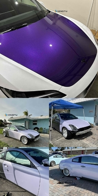 Tesla Model3 Ravoony Βίαιο Λεβάντα PPF αυτοκόλλητα αυτοκινήτων