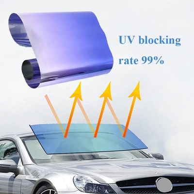 Μονόχρωμο στυλ σχεδιασμού MINGTU UVTIN60 Μόνωση UV400 Ηλιακή ταινία χρώματος για παράθυρο