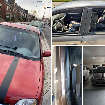 Συμπεριλαμβάνεται και το Mingtu Matte Black Vinyl Wrap για αυτοθεραπεία αυτοκινήτων και φυσαλίδα απελευθέρωσης αέρα