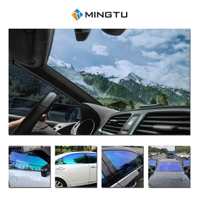 Mingtu PET 2 Ply 1.52*30M χρωματισμένη ταινία προστατευτικό αυτοκόλλητο αντηλιακό φιλμ παράθυρο με VLT 50%
