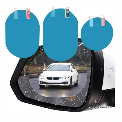 Προστατευτικά αυτοκινητό αυτοκόλλητα Nano Coating Rainproof Anti Fog Film για καθρέφτη οπίσθιας θέσης αυτοκινήτου