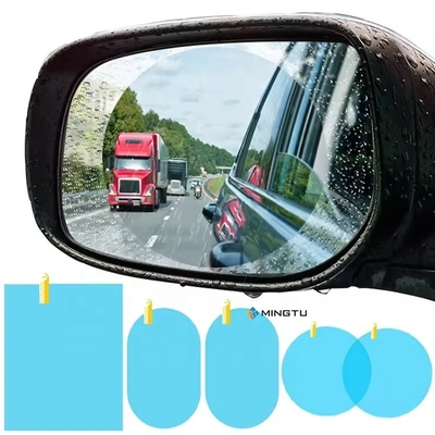 Προστατευτικά αυτοκινητό αυτοκόλλητα Nano Coating Rainproof Anti Fog Film για καθρέφτη οπίσθιας θέσης αυτοκινήτου
