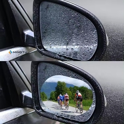Προστατευτικά αυτοκινητό αυτοκόλλητα Nano Coating Rainproof Anti Fog Film για καθρέφτη οπίσθιας θέσης αυτοκινήτου