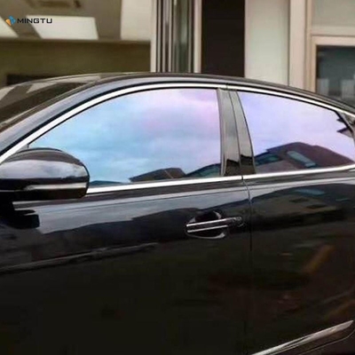 Καμαλέων Φίλμ Μπλε προς Κόκκινο Αλλαγή χρώματος Φώτα Αυτοκινήτου Χρώμα Vlt70% Ηλιακό αυτοκόλλητο Στυλ σχεδιασμού PET