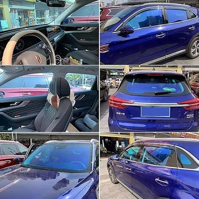 Βιτρίνα αυτοκινήτου Ηλιακό χρώμα Sunset Business/Luxury Design Style Χαμαιλέων Tint Film 85% VLT