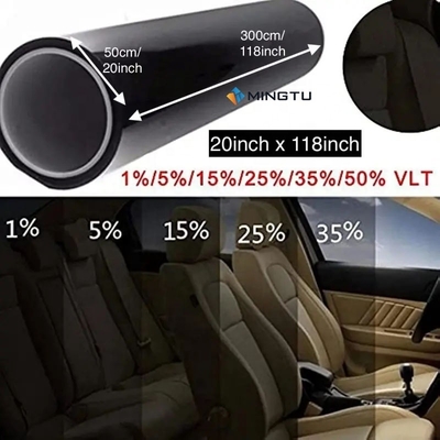 Βελτιώστε την εμπειρία οδήγησης σας με το Mingtu Anti Yellow Car Solar Film και το VLT5% Tint