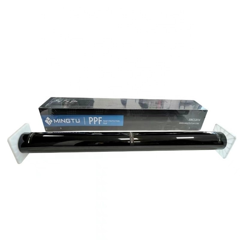 Φόρμα PPF για αυτοκίνητα MINGTU Φόρμα PPF TPU 7.5mil 1.52x15m Φόρμα προστασίας χρώματος σώματος μαύρη