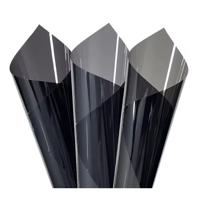 Mingtu ULTRA Light Black αυτοκόλλητη ταινία χρώματος αυτοκινήτων για αυτοκίνητα IRR 99% UVR 99,9%