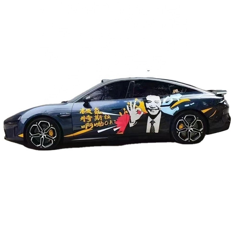 Mingtu Car Graphics Βινύλιο περιτύλιγμα Διαφήμιση λεωφορείων Τύπωση με PVC Fan Club Στυλ σχεδιασμού