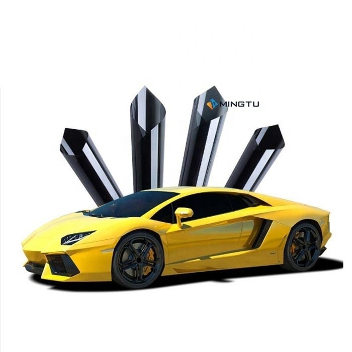 6.5mil Custom χρώμα παράθυρο αυτοκινήτου Tint Film UV Proof γκρι μέταλλο ψεκασμό μεταλλικό